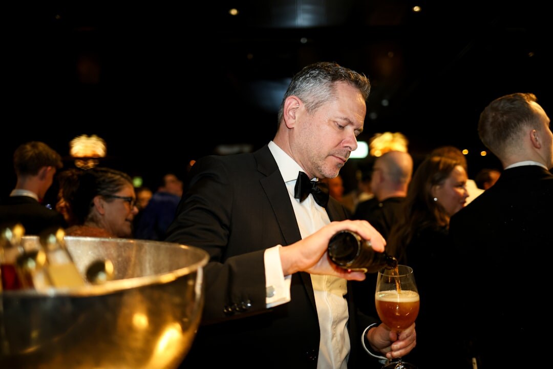 socialite at luxury party