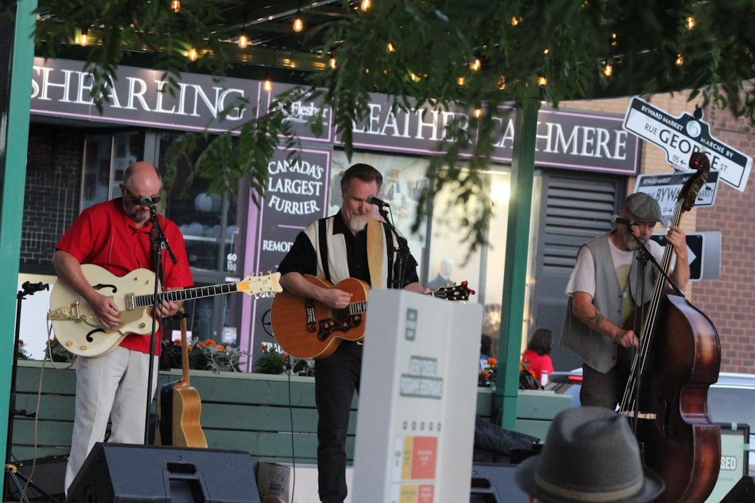 jazz band performing at event