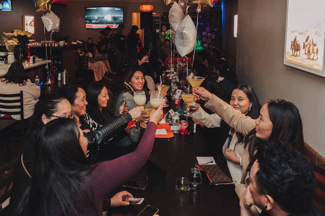 socialite hosting party