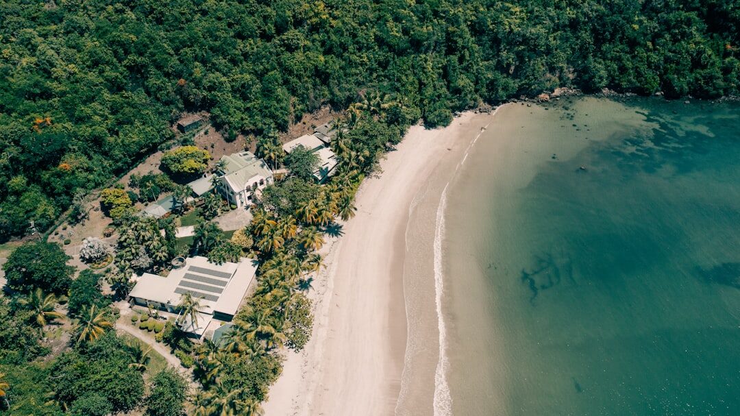 private beach walk