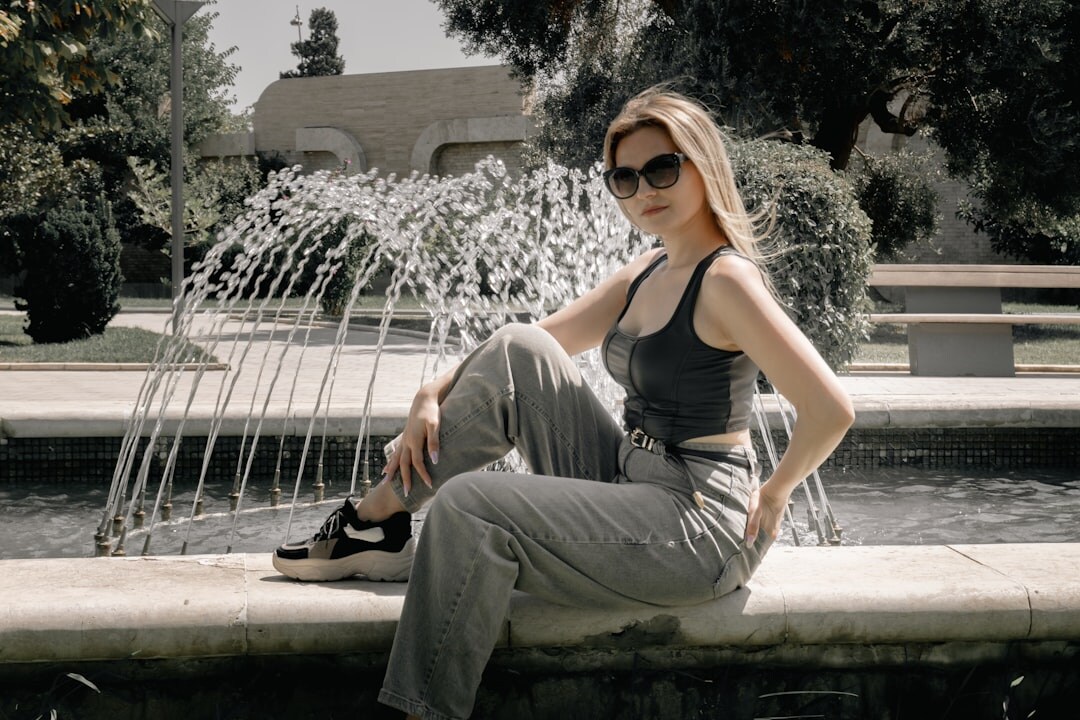 celebrity in casual wear